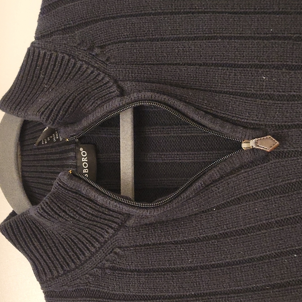 Bundle/Lot of 2 sweaters Lanesboro & Perry Ellis zip up cardigan, XL size